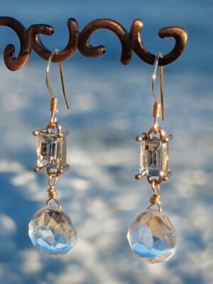Timeless Earrings - Clear Crystal